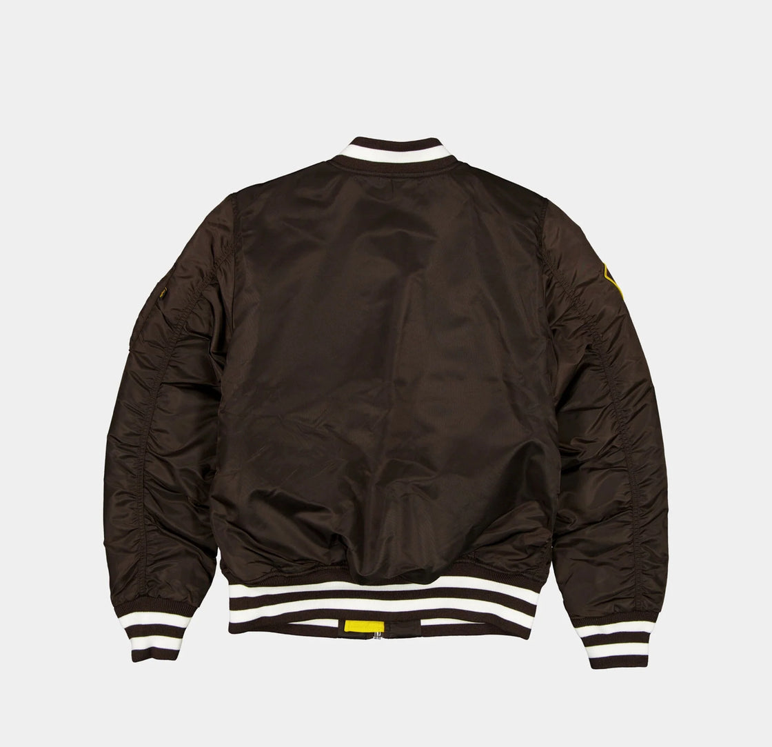 San Diego Padres X Alpha X New Era Ma-1 Bomber Jacket