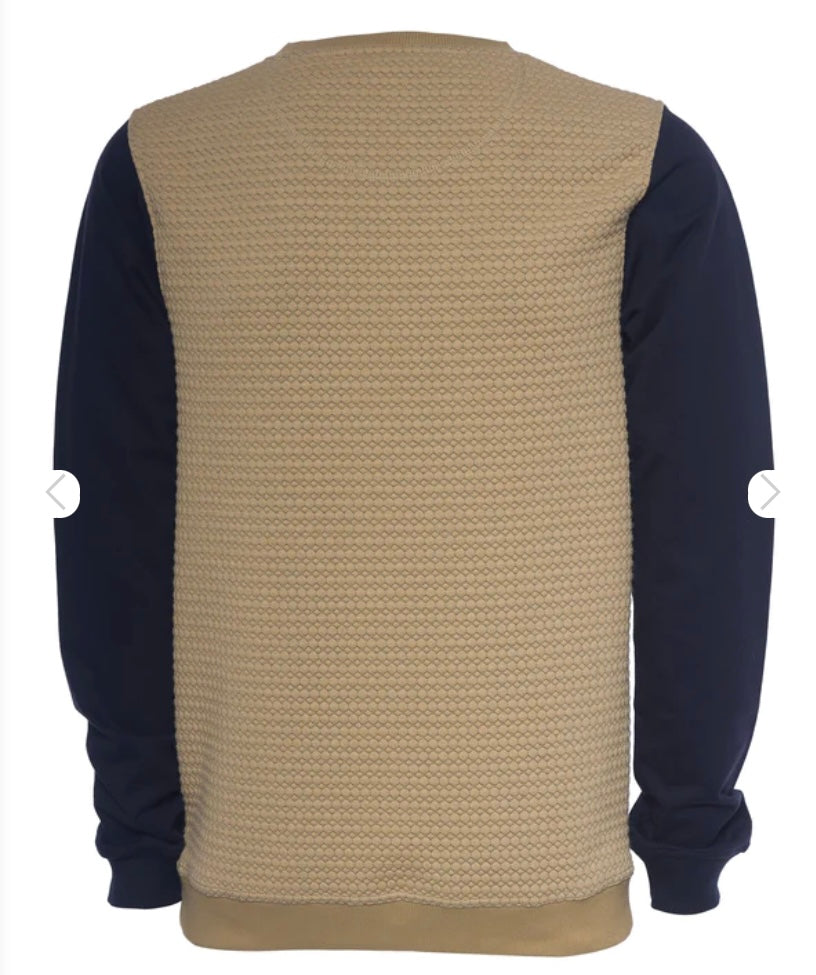A.Tiziano Kalel Jacquard Knit Crew