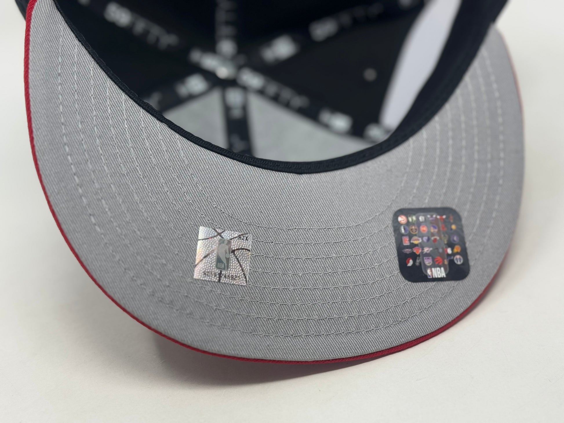 New York Knicks 1946 Established Fitted Hats-Black Red