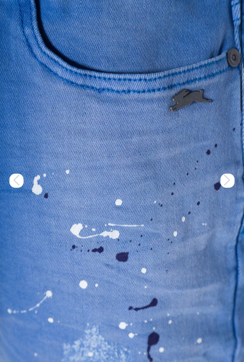 A.Tiziano Sullivan Crinkle Wash Twill Jean