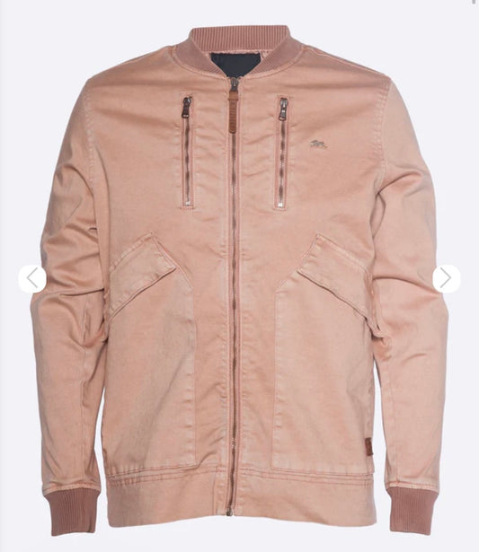 A.Tiziano Gunner Stretch Chino Bomber Jacket