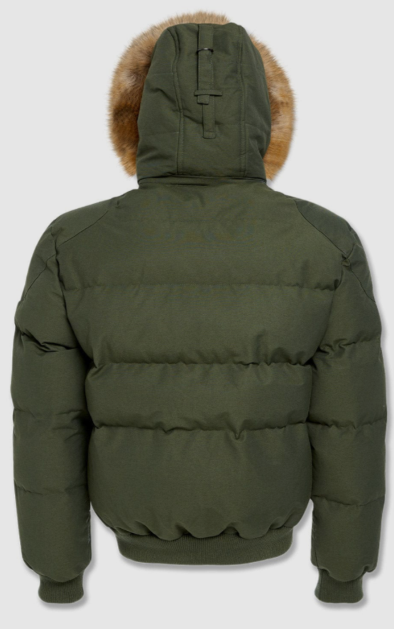 Jordan Craig Cross Bay Bomber Jacket Army Green