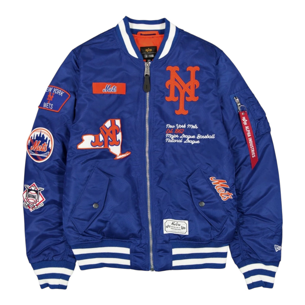 New York Mets X Alpha X New Era Ma-1 Bomber Jacket