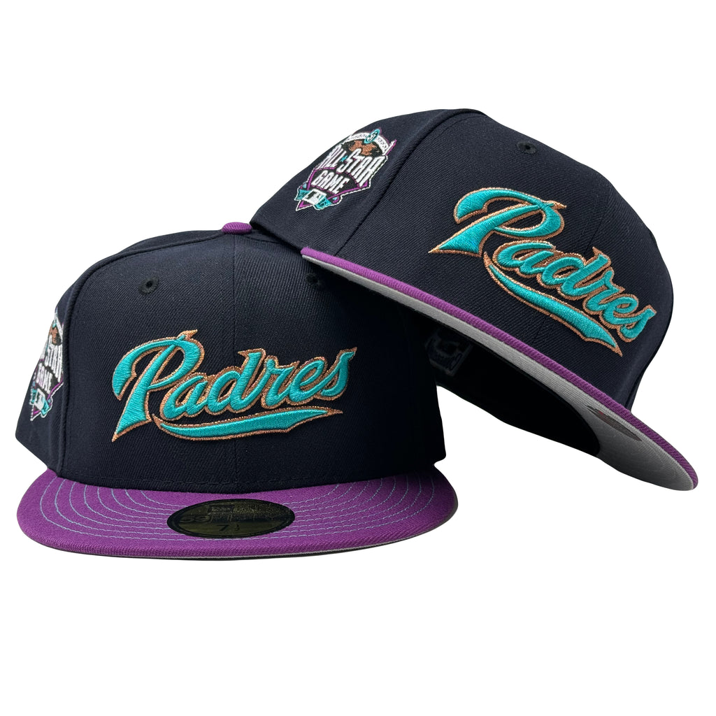 San Diego Padres 2016 All Star Game Stitch Visor 5950 New Era Fitted Hat