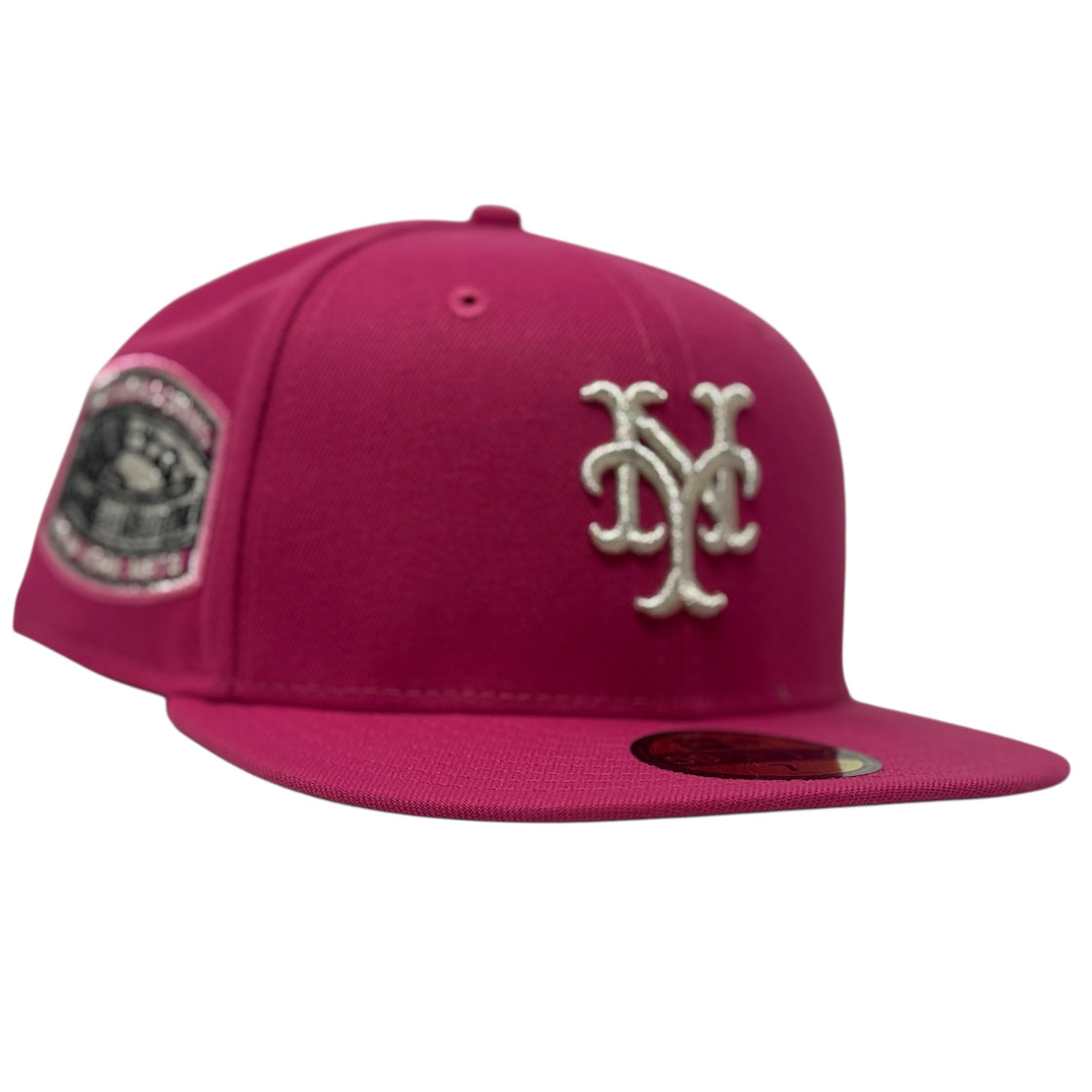 New York Mets 1969 World Series Fitted Hats-Hot Pink