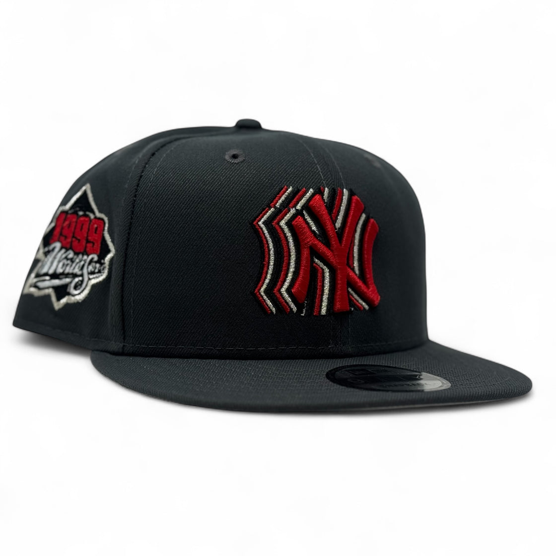 New York Yankees 1999 World Series Shadow Logo Snapback Hats