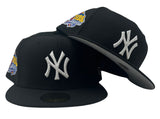 Black New York Yankees 1999 World Series 5950 New Era Fitted Hat