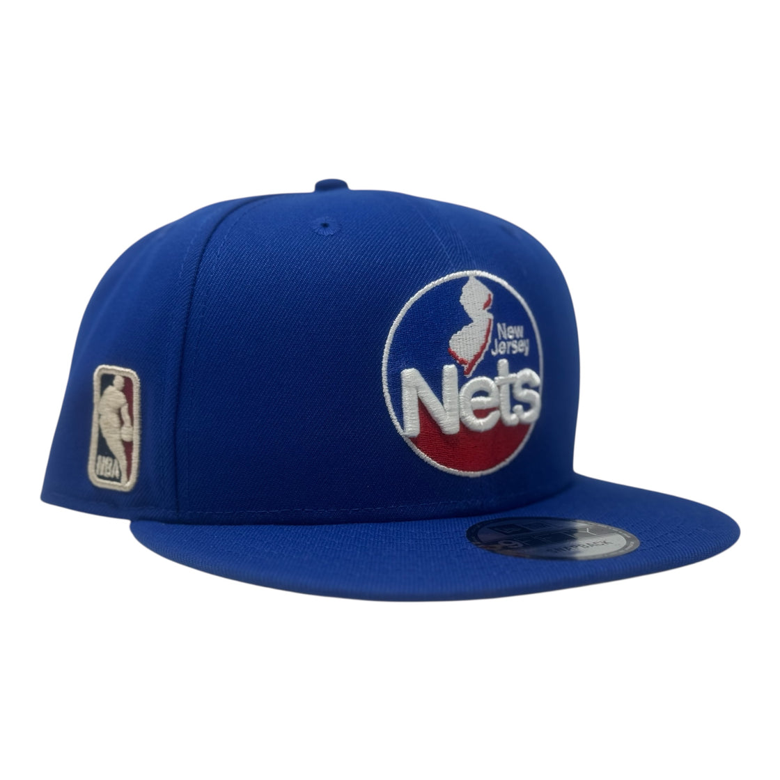 New Jersey Nets Hardwood Classics Team Snapback Hat-Royal