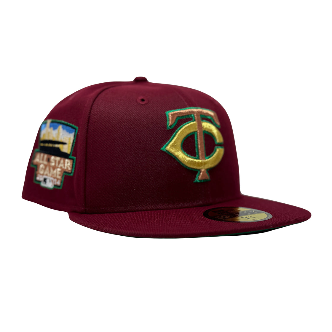 Minnesota Twins 2014 All Star Game Burgundy Fitted Hats