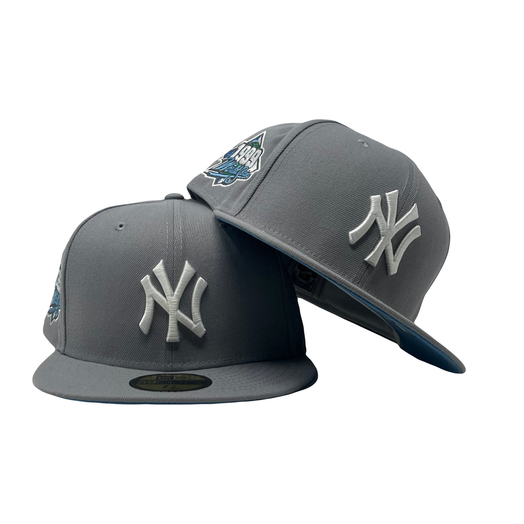 New York Yankees 1999 World Series Light Gray 5950 New Era Fitted Hat