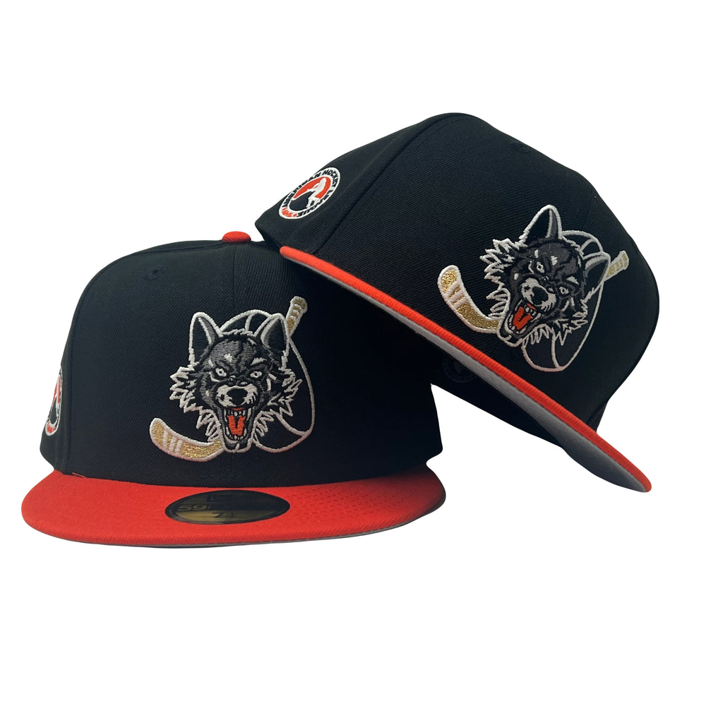 Chicago Wolves American Hockey League 5950 New Era Fitted Hat
