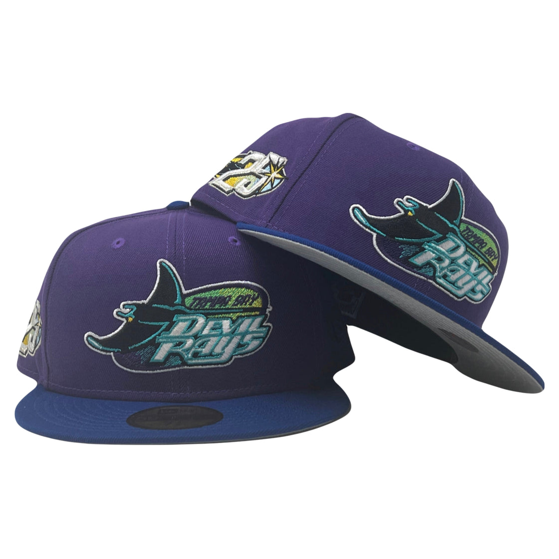 Tampa Bay Devil Rays 25th Anniversary New Era Fitted Hat
