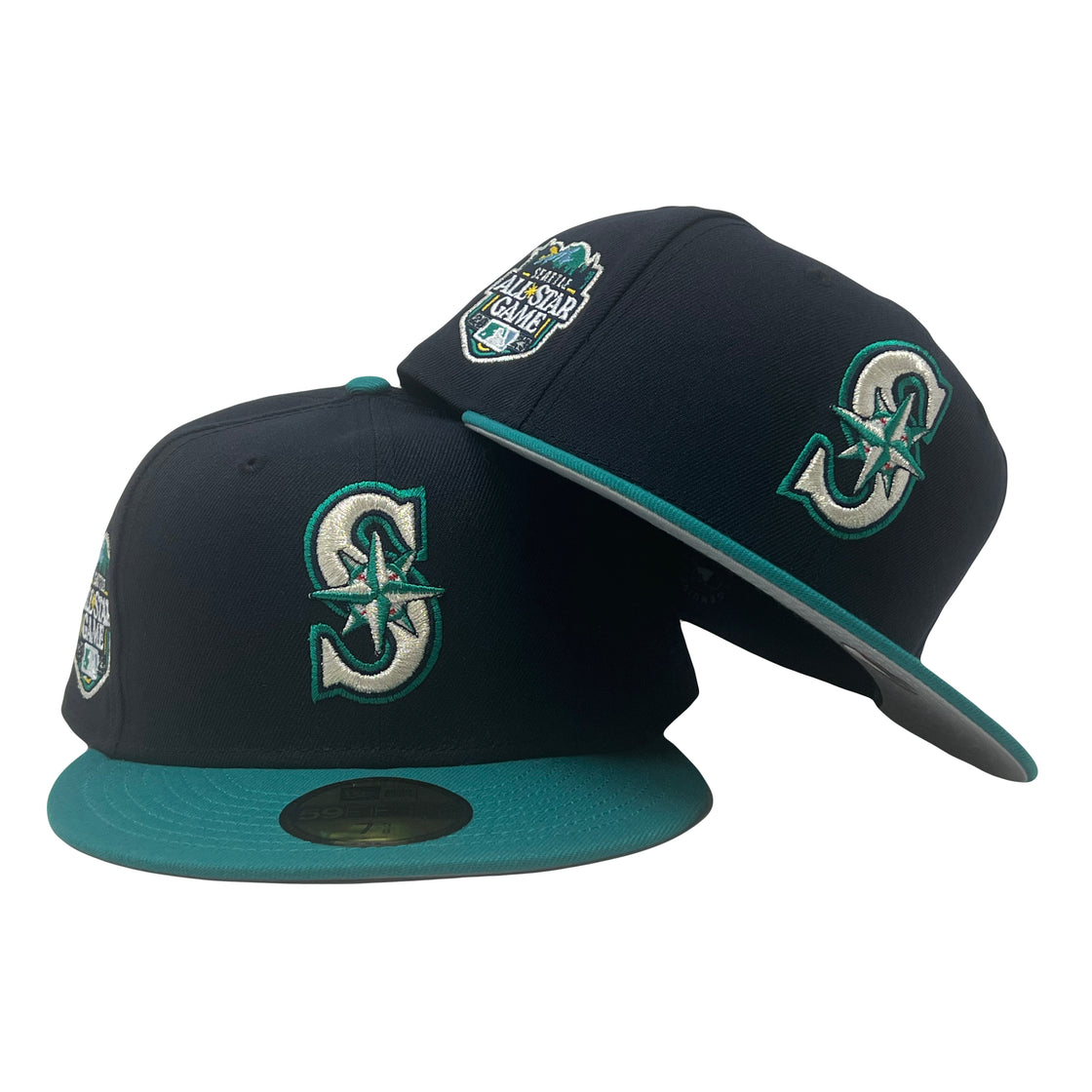 Seattle Mariners 2023 All Star Game Faded Logo New Era Fitted Hat