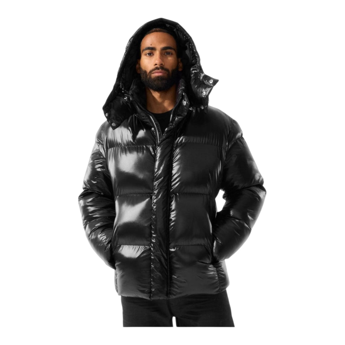 Jordan Craig Astoria Bubble Jacket-Black