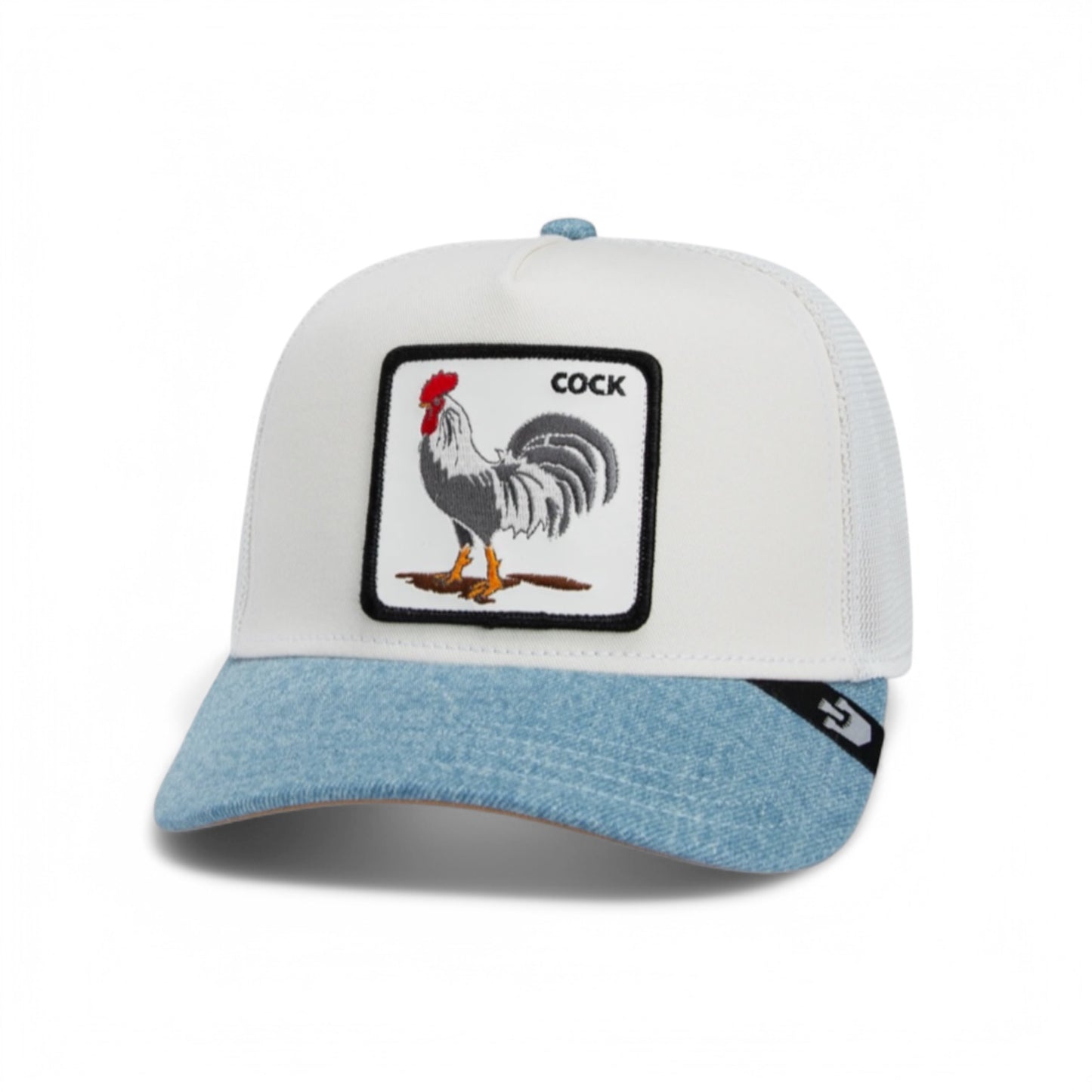 Rooster Fan Institution Ball Club Trucker Cap -Goorin Bros