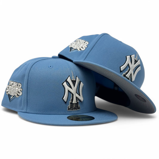 New York Yankees Empire State Prime Edition 2009 World Series Hats-Sky Blue