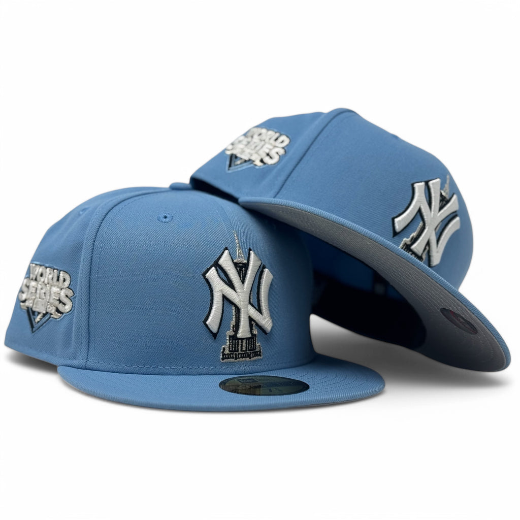 New York Yankees Empire State Prime Edition 2009 World Series Hats-Sky Blue