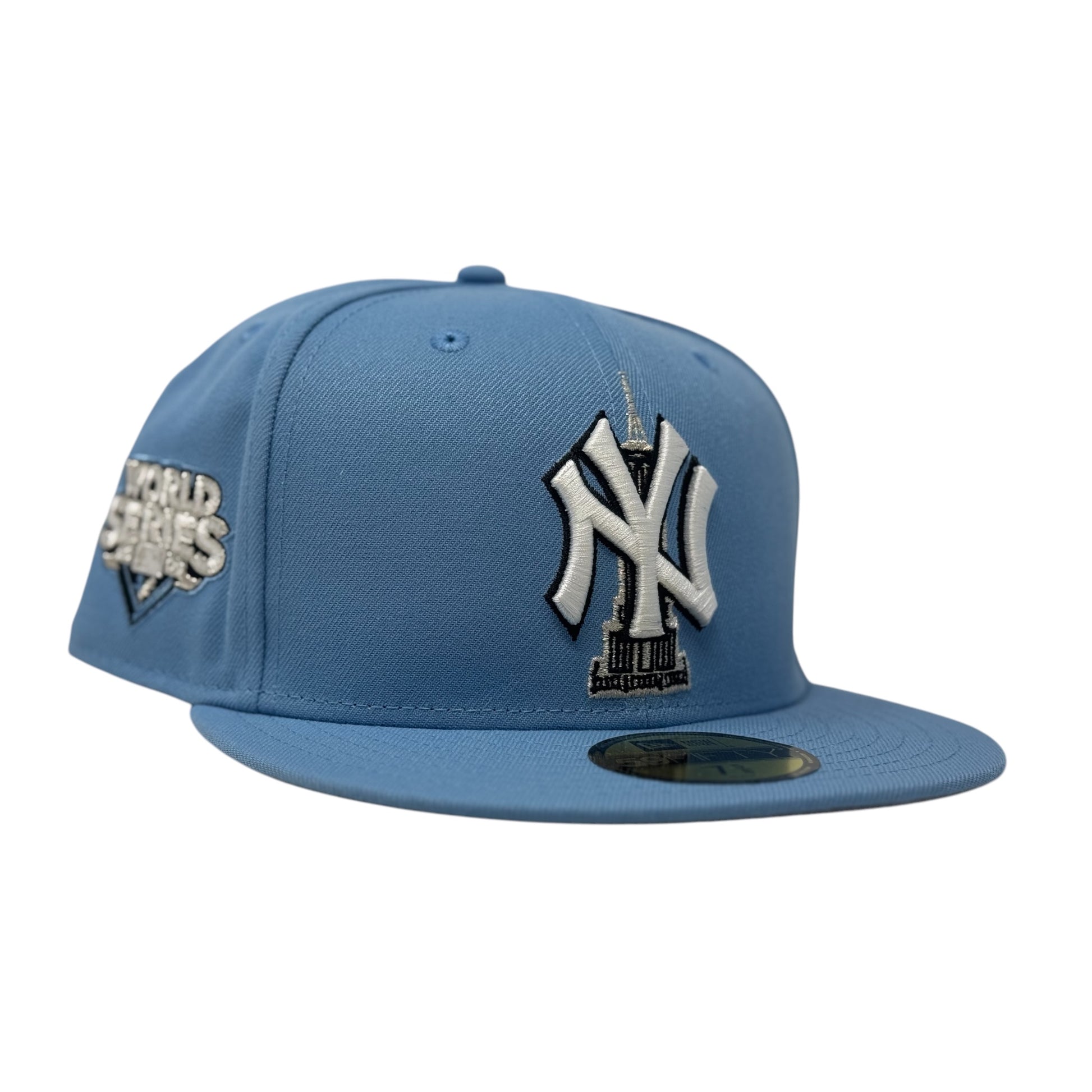 New York Yankees Empire State Prime Edition 2009 World Series Hats-Sky Blue