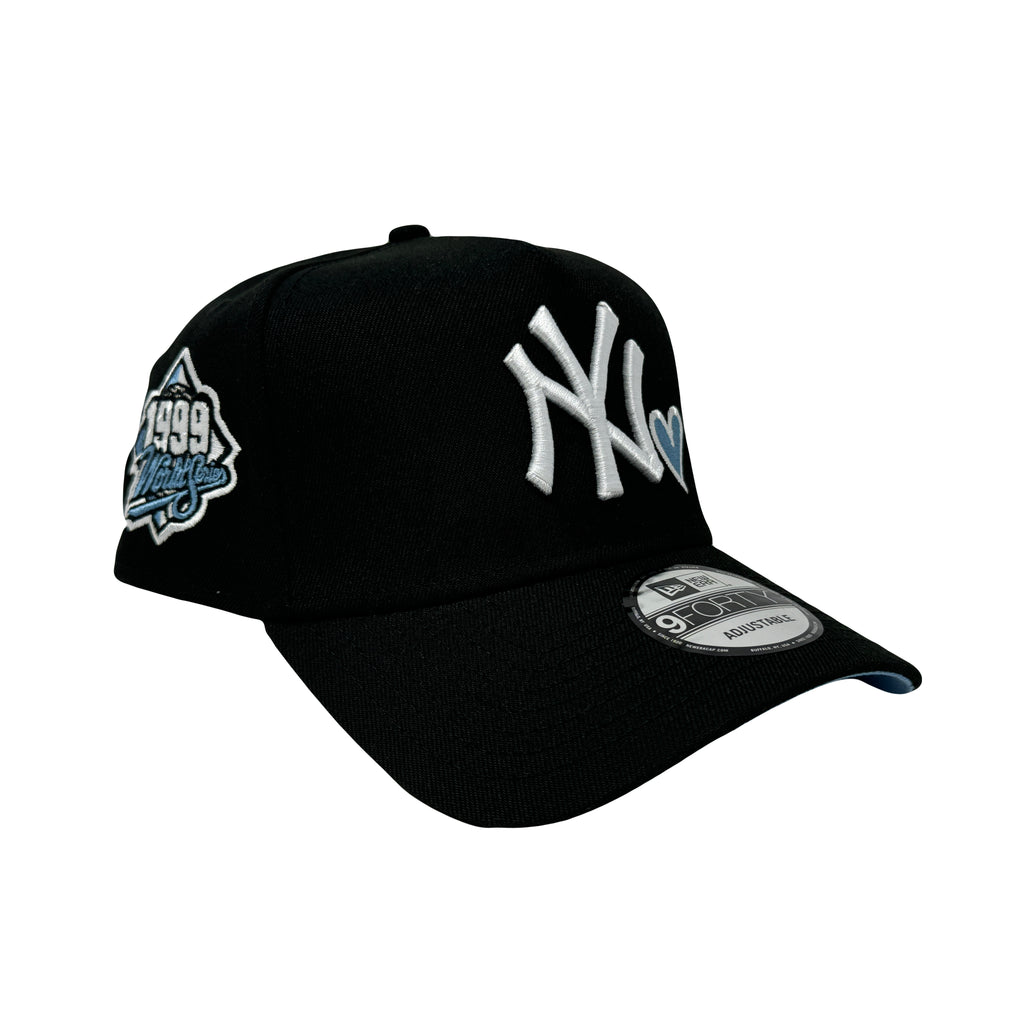New York Yankees 1999 World Series with heart New Era 9forty A-Frame Snapback Hat