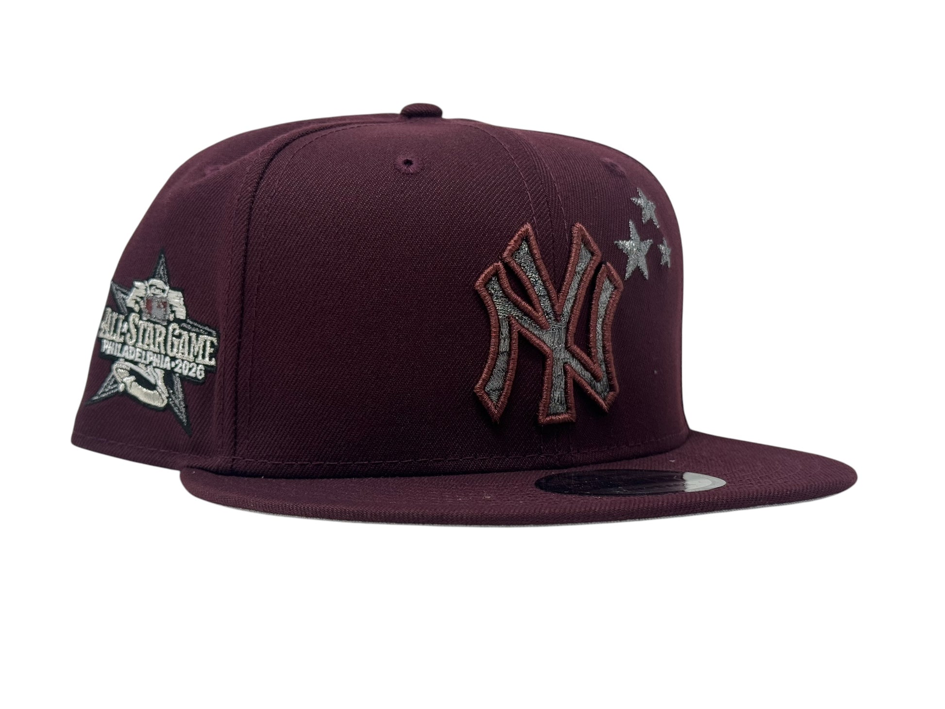 New York Yankees 2026 All Star Game Snapback Hats-Maroon