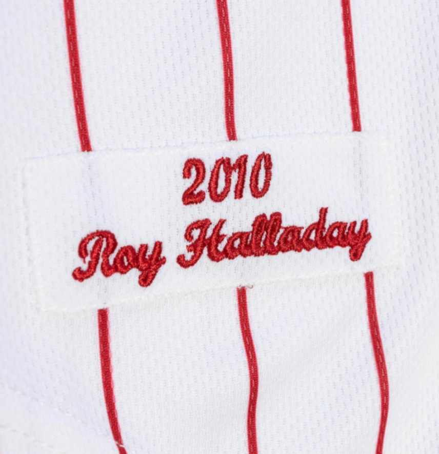 PHILADELPHIA PHILLIES ROY HALLADAY AUTHENTIC MITCHELL AND NESS MLB JERSEY