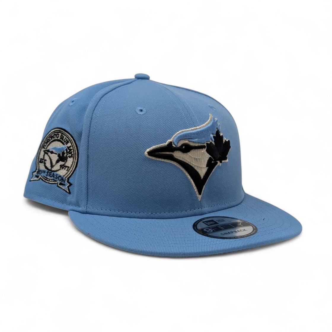 Toronto Blue Jays 40th anniversary Sky Blue 9Fifty New Era Snapback Hats