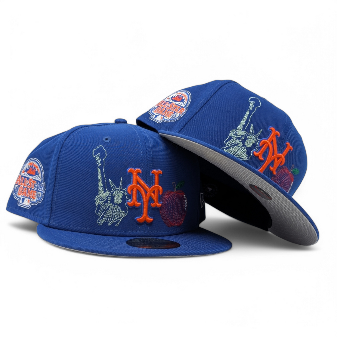 New York Mets State Stitch 2013 All Star Game Fitted Hats