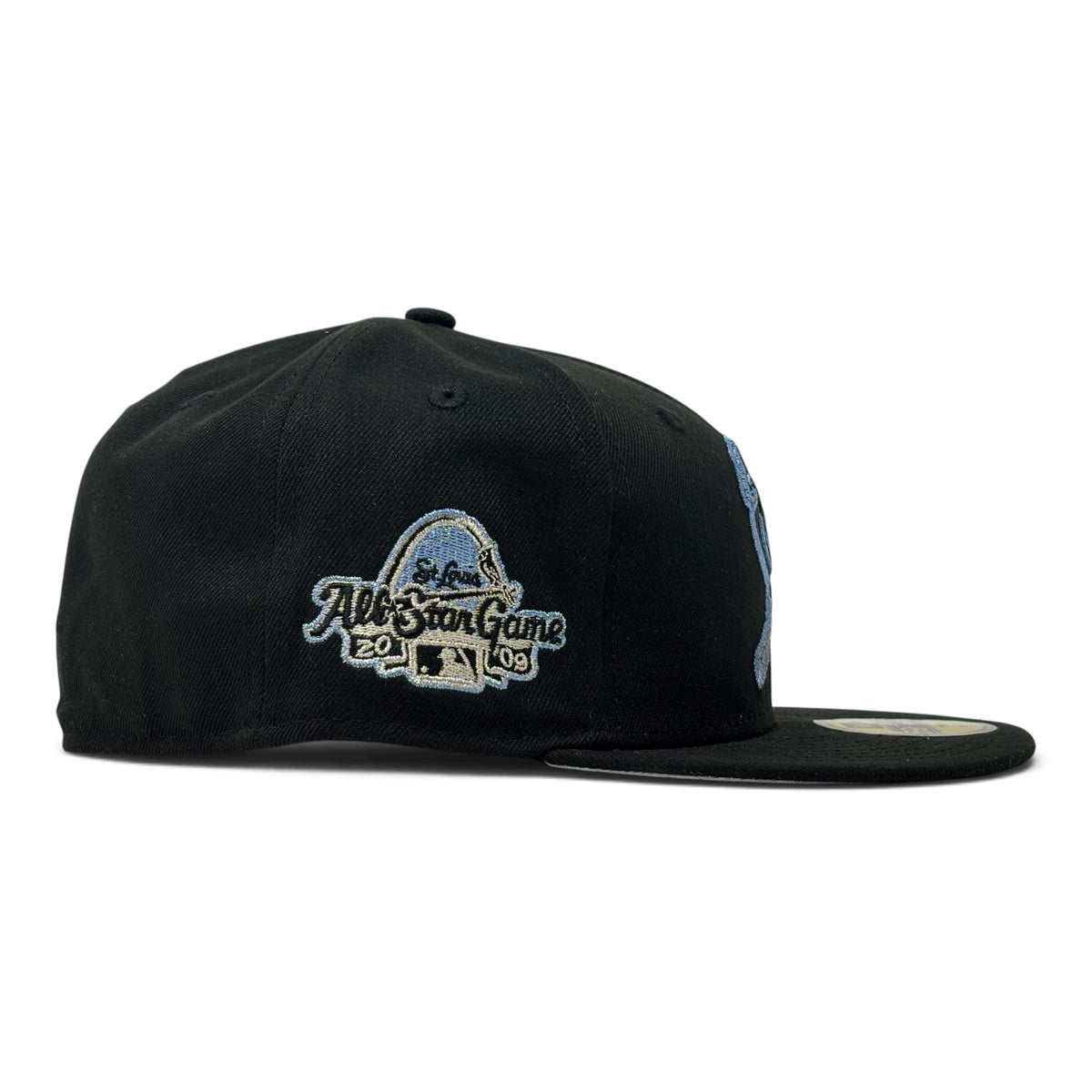 St. Louis Cardinals 2009 All Star Game New Era Fitted Black/Icy Blue Hat