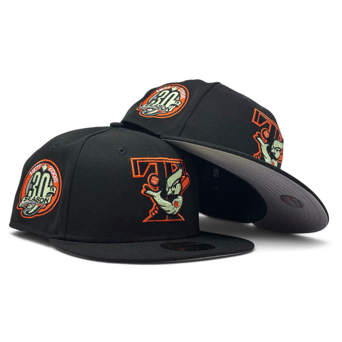 Toronto Blue Jays 30th season Anniversary “ Halloween Pack” New Era Fitted Hat
