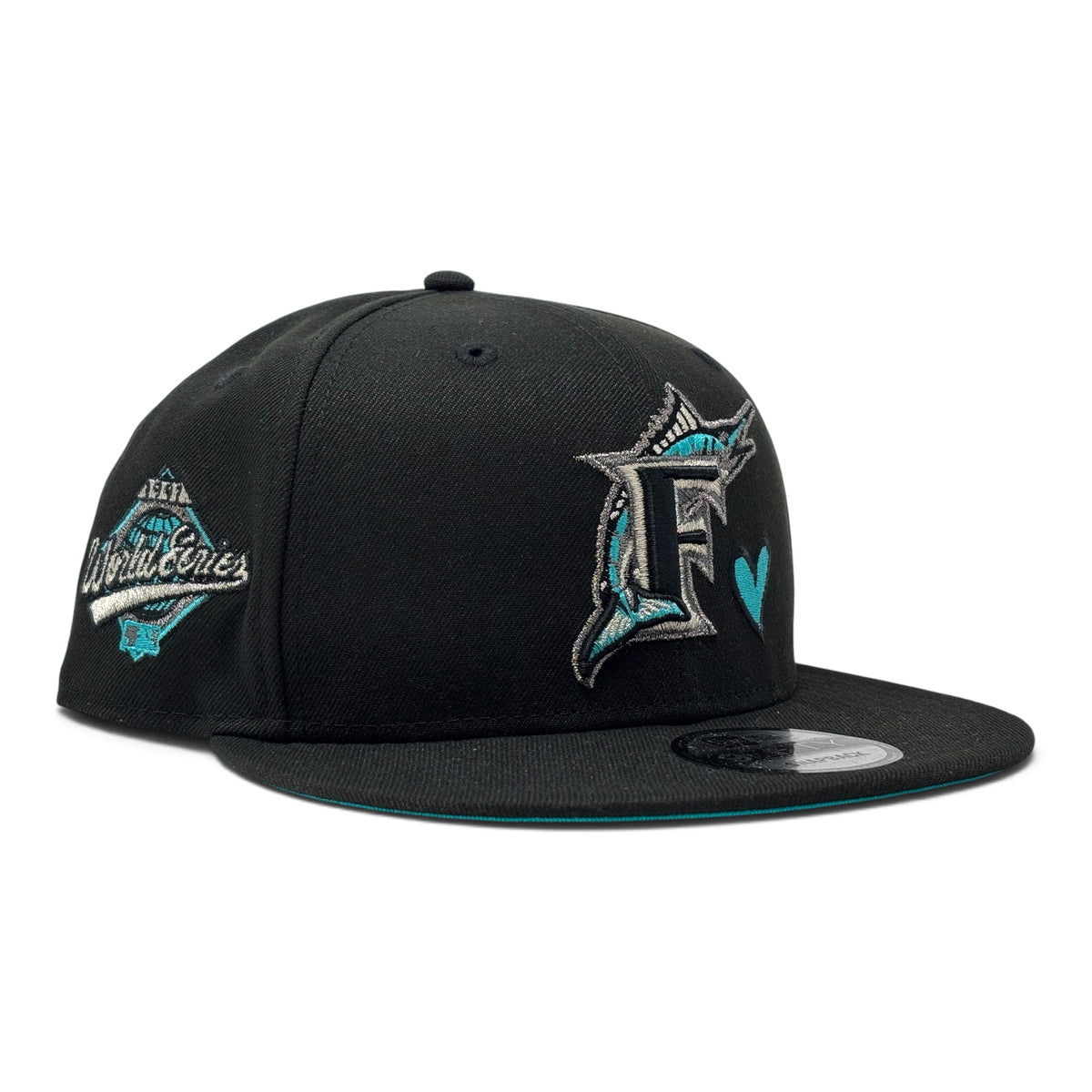 Florida Marlins 1997 World Series Icy Brim New Era Snapback Hat-Black