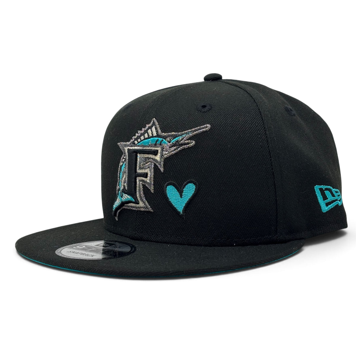 Florida Marlins 1997 World Series Icy Brim New Era Snapback Hat-Black