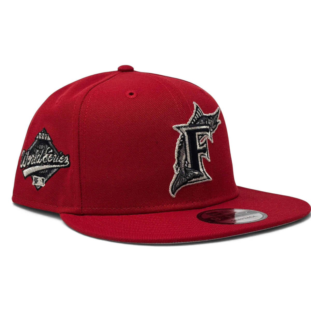 Florida Marlins 1997 World Series New Era Snapback Hat-Red