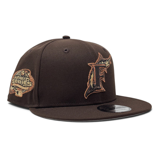 Florida Marlins 1997 World Series New Era Snapback Hat-Brown