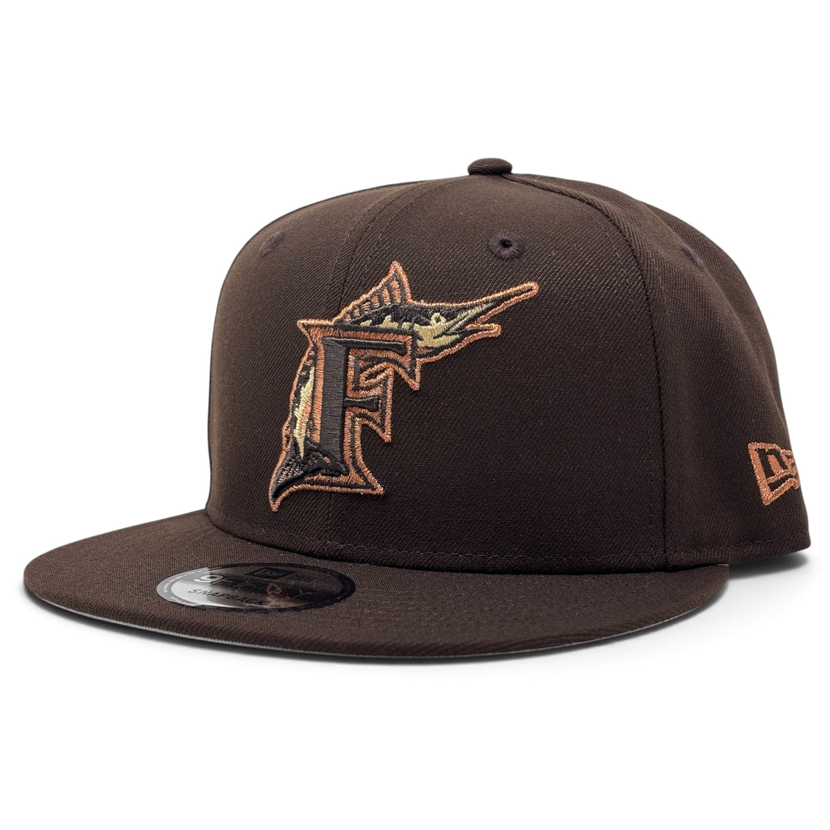Florida Marlins 1997 World Series New Era Snapback Hat-Brown
