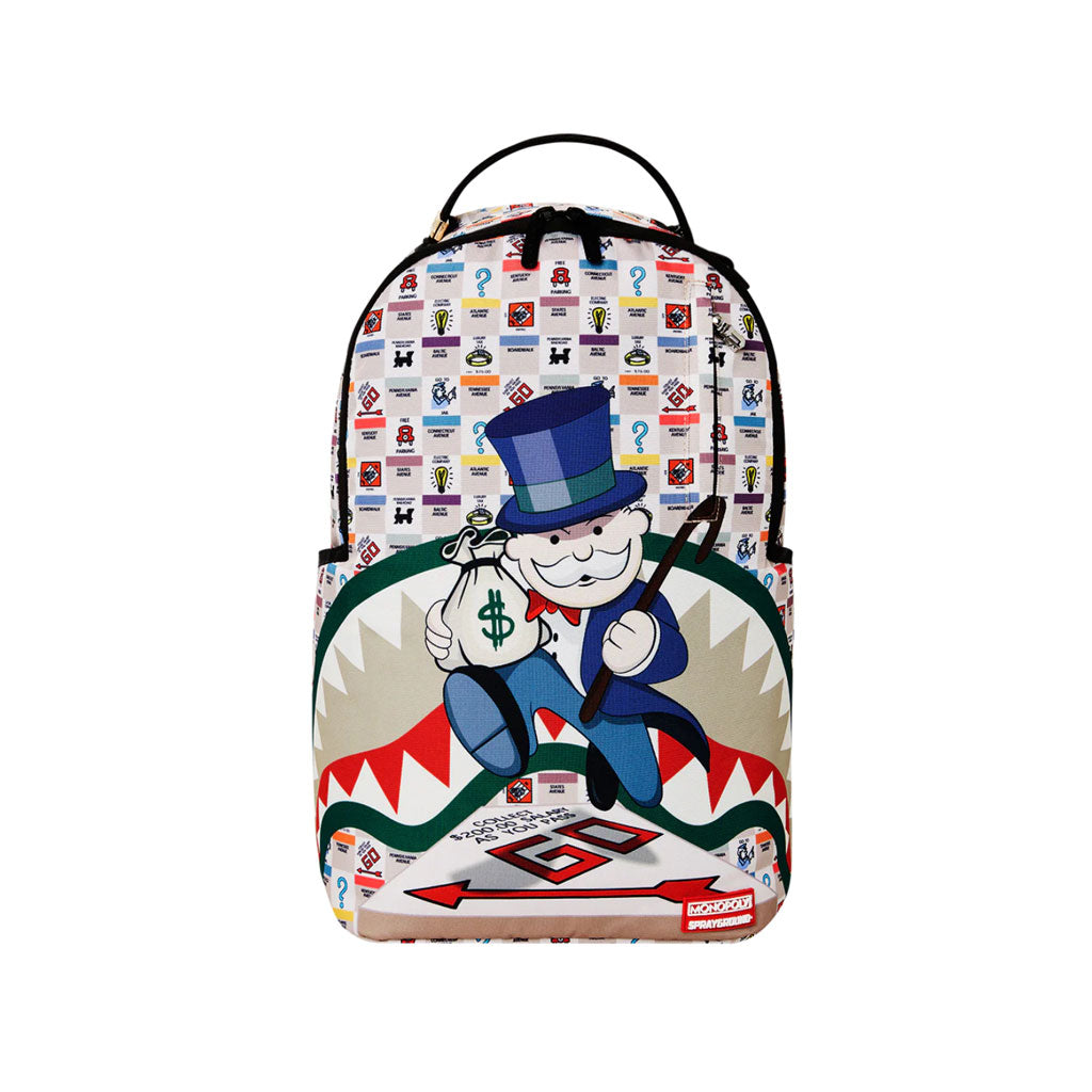 Sprayground Monopoly Gotta Go DLXSR Backpack