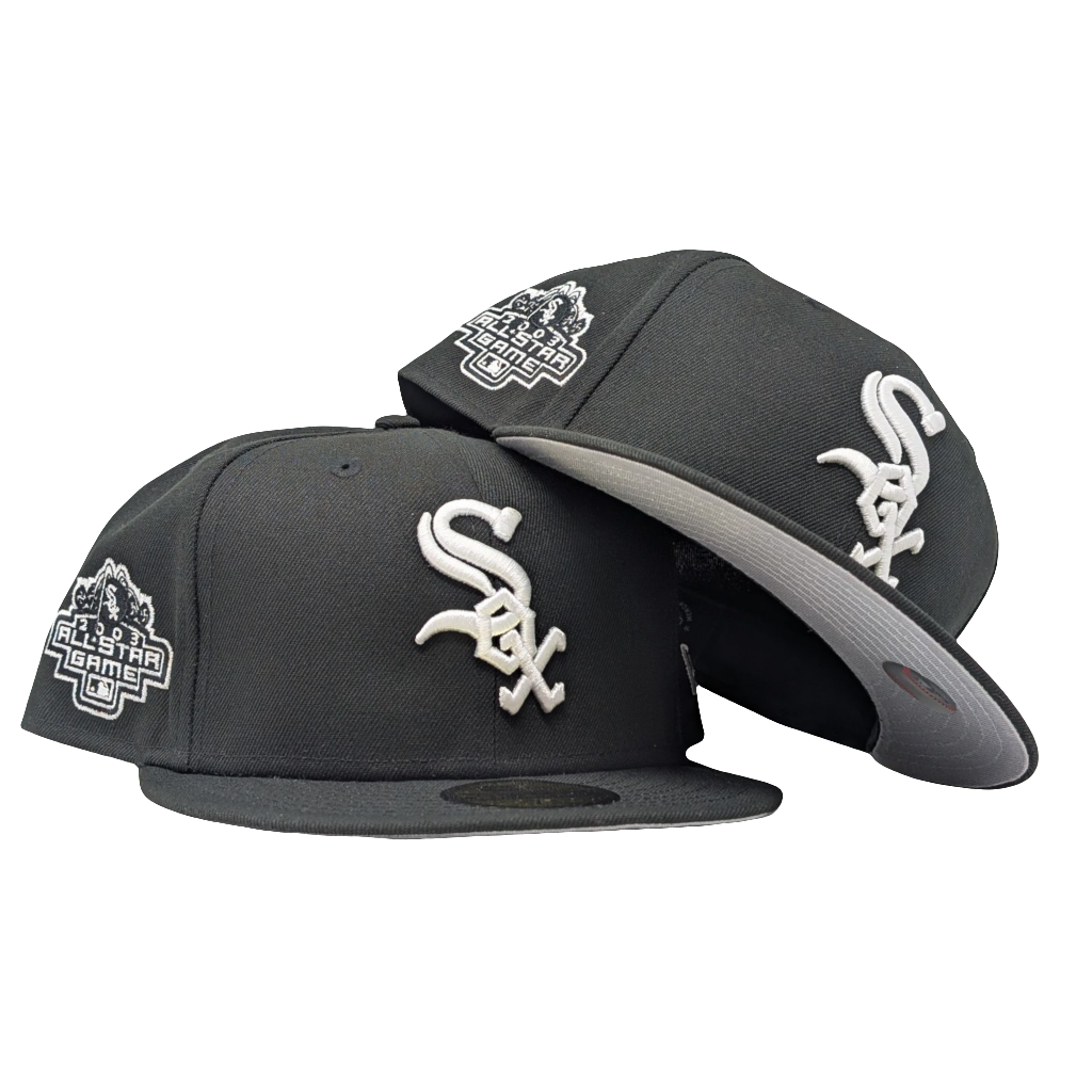 Chicago White Sox 2003 All Star Game Black 59Fifty New Era fitted hats