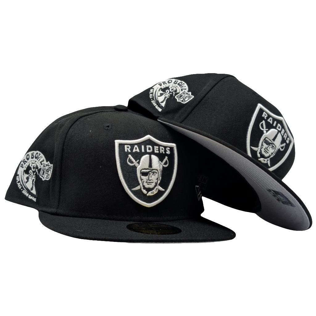 Las Vegas Raiders 2001 Pro Bowl 59Fifty Fitted Hats