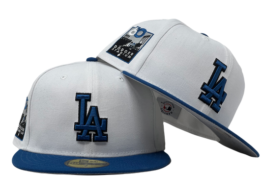 LOS ANGELES DODGERS 60TH ANNIVERSARY NEW ERA FITTED HAT