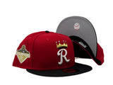 Kansas City Royals 2015 World Series Champions Red Black New Era Fitted Hat