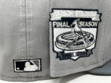 ST. LOUIS CARDINALS BUSCH STADIUM FINAL SEASON GRAY BRIM NEW ERA FITTED HAT