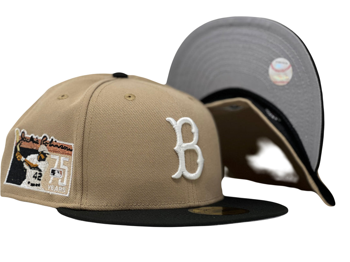 BROOKLYN DODGERS JACKIE ROBINSON 75TH ANNIVERSARY NEW ERA FITTED HAT