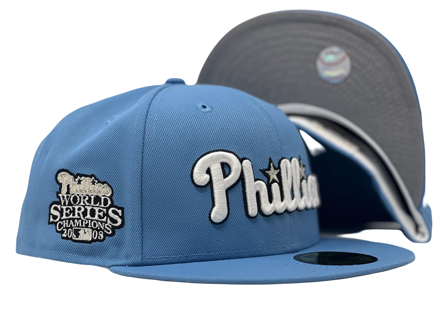 Philadelphia Phillies 2008 All Star Game Sky Blue New Era Fitted Hat