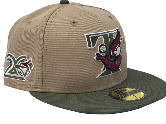 Toronto Blue Jays 20th Anniversary Gray Brim New Era Fitted Hat