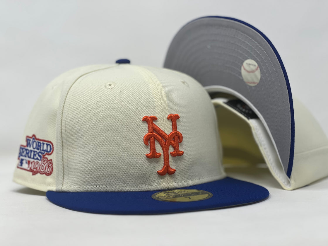 NEW YORK METS 1986 WORLD SERIES NEW ERA FITTED HAT