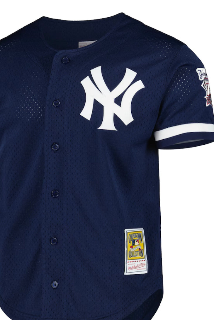 Authentic Derek Jeter New York Yankees 1998 BP Mitchell and Ness Jersey