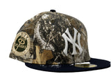 NEW YORK YANKEES 1962 WORLD SERIES REAL TREE NEW ERA FITTED HAT