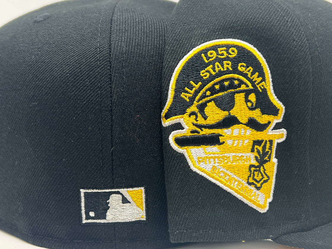 Pittsburgh Pirates 1959 All Star Game Tonal Front Logo New Era Fitted Hat