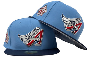 LOS ANGELES ANGELS 60TH ANNIVERSARY NEW ERA FITTED HAT