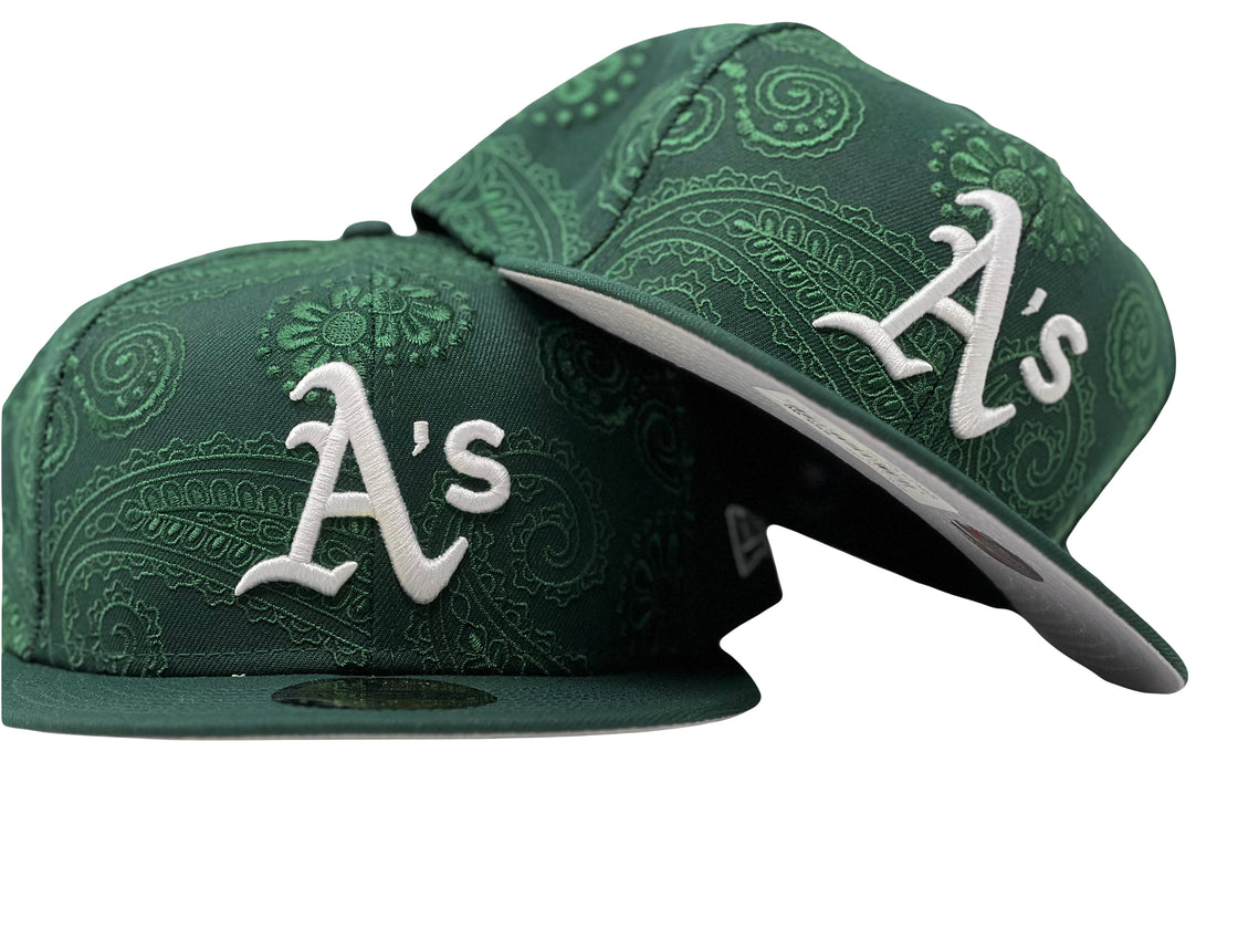 Oakl And Athletics Stitched Bandana New Era Fitted Hat