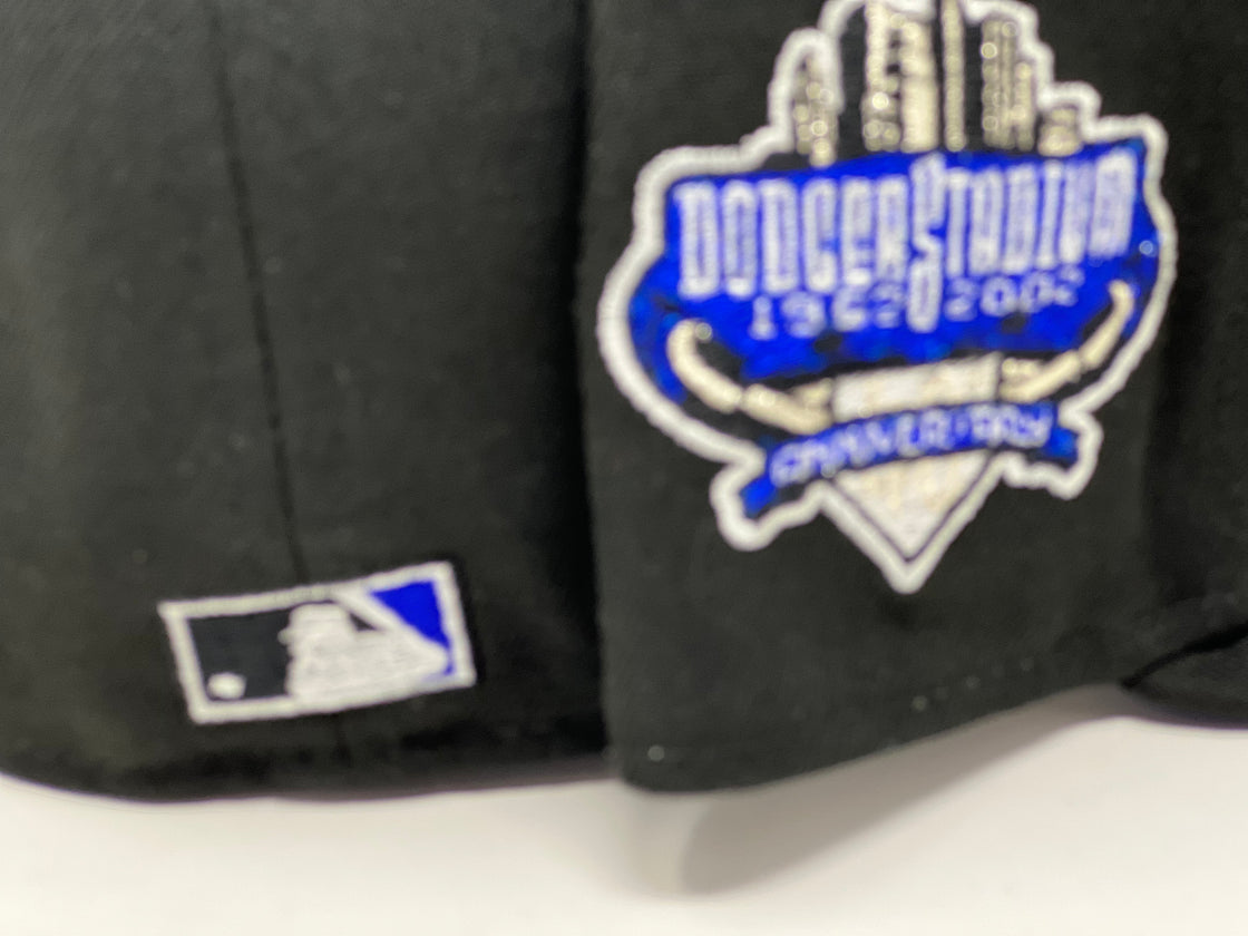 Los Angeles Dodgers 40th Anniversary Black Royal New Era Fitted Hat